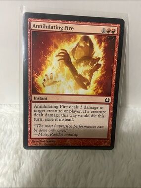 Annihilating Fire - Magic: The Gathering Red Instant Card